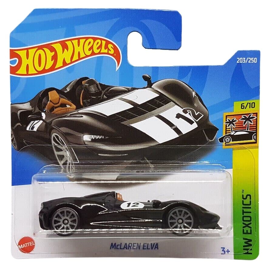Hot Wheels - McLaren Elva - HW Exotics 6/10 - HCT09 - Short Card
